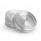 Ball Reusable Mason Jar Lids, Stainless Steel Storage Lids with Silicone Gaskets for an Airtight Seal, Regular Mouth, One Pack of 3